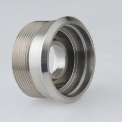 Stainless steel insertion for flowmeters